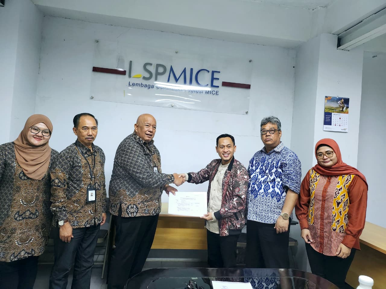 Koordinasi kegiatan layanan dan asesmen kompetensi bidang MICE